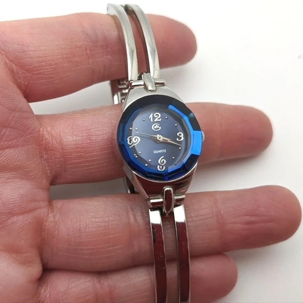 Miyota Watch Movement Parts Silver Royal Blue